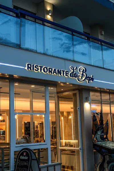 Ristorante da Bepi — l’insegna realizzata (1/3)