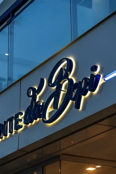 Ristorante da Bepi — l’insegna realizzata (3/3)