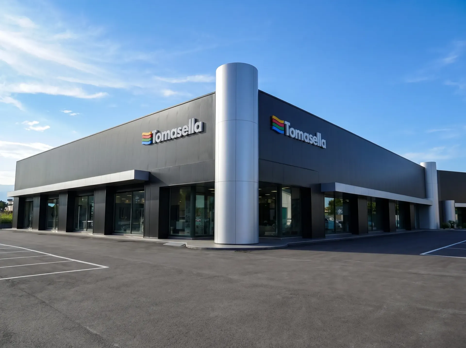 Tomasella — restyling insegna e facciata completato