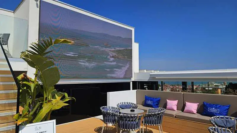 LED wall — vista d'insieme