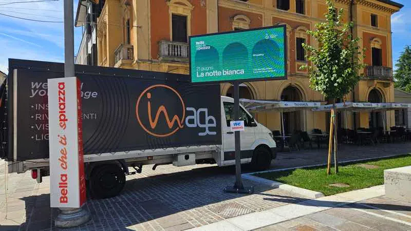 LED wall — dettaglio